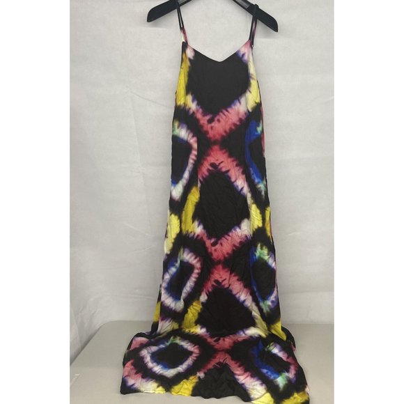 Geo Busayo Collective Tie Dye Midi Multicolor Women's Size Small S 4-6 Long - Picture 5 of 8